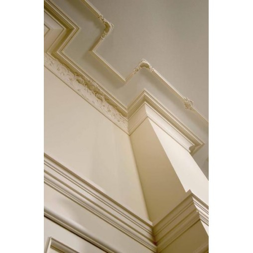 Chenar decorativ din poliuretan CR810BL - 20x1.8x19 cm