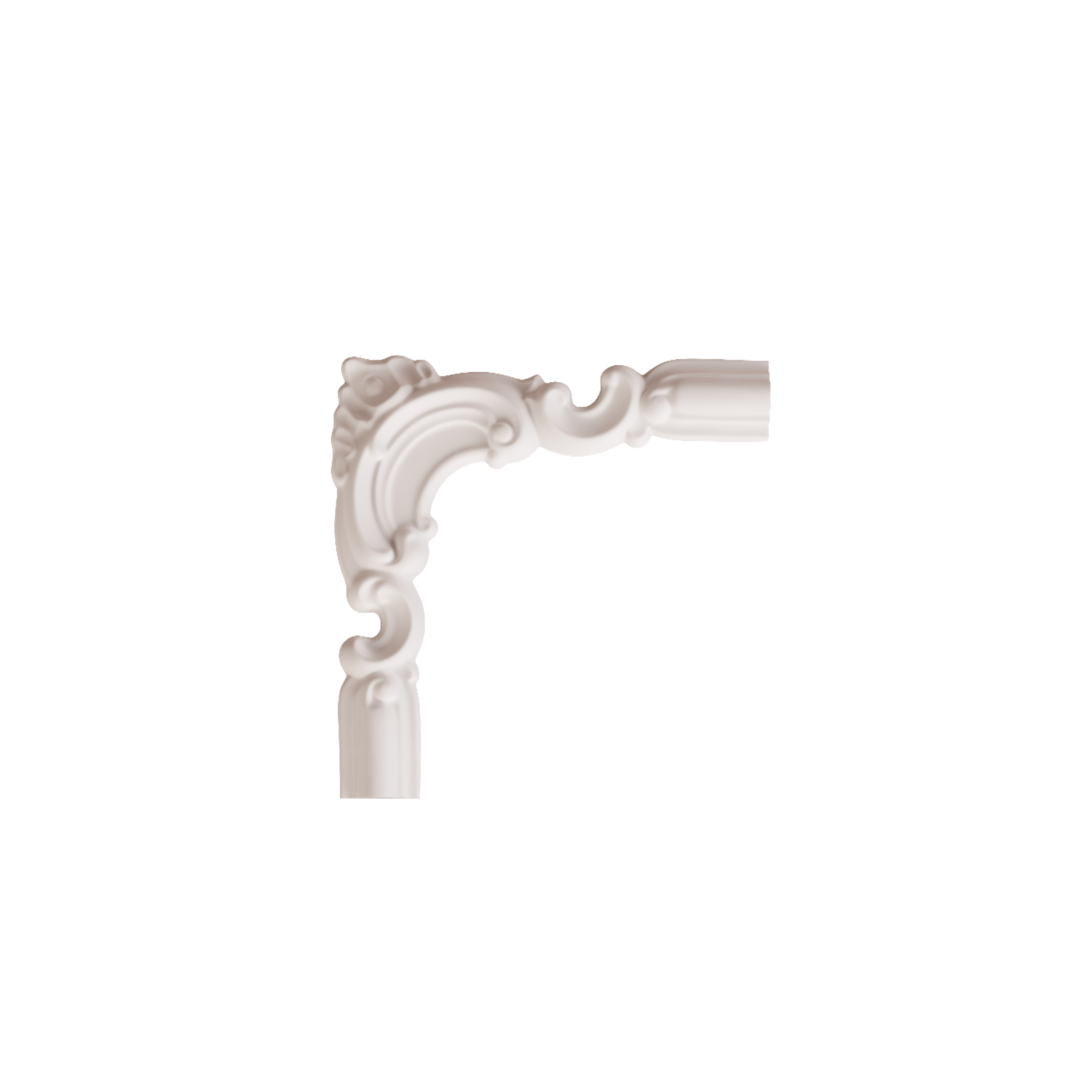 Chenar decorativ din poliuretan CR810BL - 20x1.8x19 cm