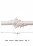 Chenar decorativ din poliuretan CR810D - 11x2x24.5 cm