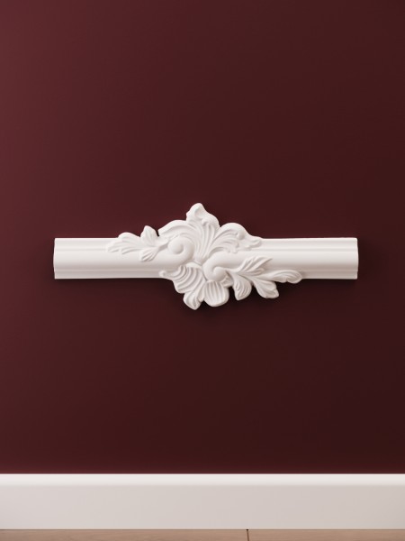 Chenar decorativ din poliuretan CR810D - 11x2x24.5 cm