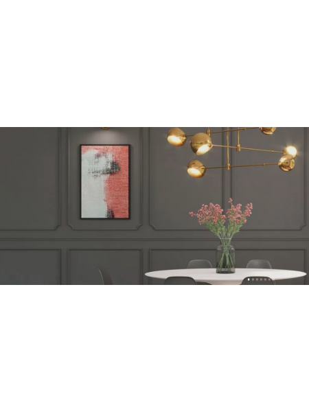 Coltar decorativ din poliuretan CR818A - 20.5x20.5x2 cm