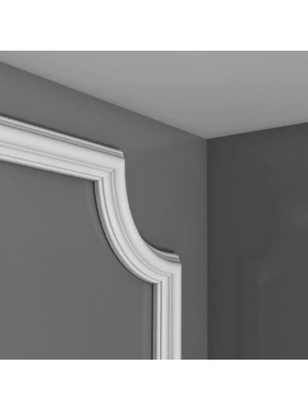 Coltar decorativ din poliuretan CR863B - 18x18x1.5 cm