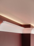 Cornisa decorativa din polimer rigid C12 - 5x7x200 cm