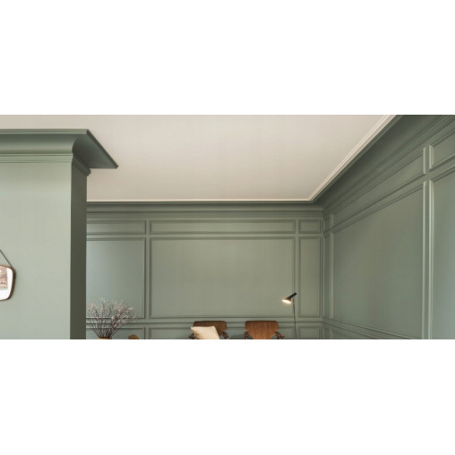 Cornisa decorativa din polimer rigid C16 - 8.7x8.7x200 cm