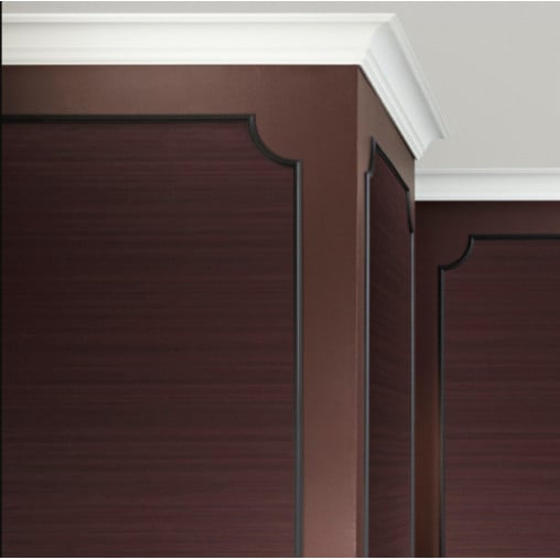 Cornisa decorativa din polimer rigid C18 - 11x12.4x200 cm