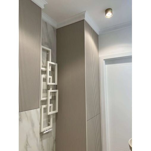 Cornisa decorativa din polimer rigid C19 - 9.7x4.8x200 cm