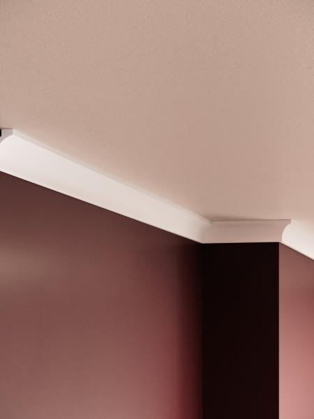 Cornisa decorativa din polimer rigid C21 - 3x2x200 cm