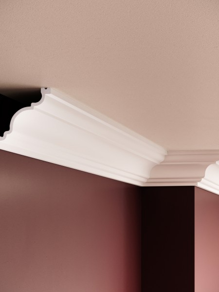 Cornisa decorativa din polimer rigid C22 - 6.5x7x200 cm