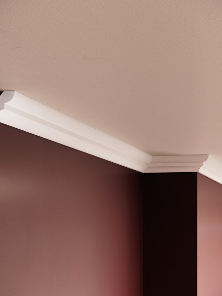 Cornisa decorativa din polimer rigid C3 - 2.8x2.8x200 cm