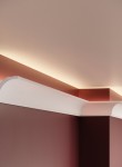 Cornisa decorativa din polimer rigid C4 - 5x5x200 cm