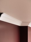Cornisa decorativa din polimer rigid C6 - 5.4x5.2x200 cm