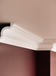 Cornisa decorativa din polimer rigid C8 - 8x8x200 cm
