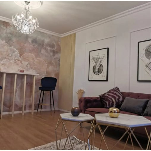 Cornisa decorativa din polimer rigid C8 - 8x8x200 cm