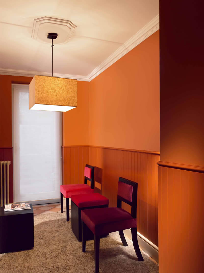 Cornisa decorativa din poliuretan C738 - 8.5x8.5x200 cm