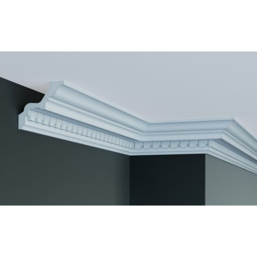 Cornisa decorativa din poliuretan C738 - 8.5x8.5x200 cm