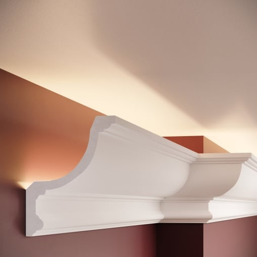 Cornisa decorativa din poliuretan P901 - 15x12.2x200 cm