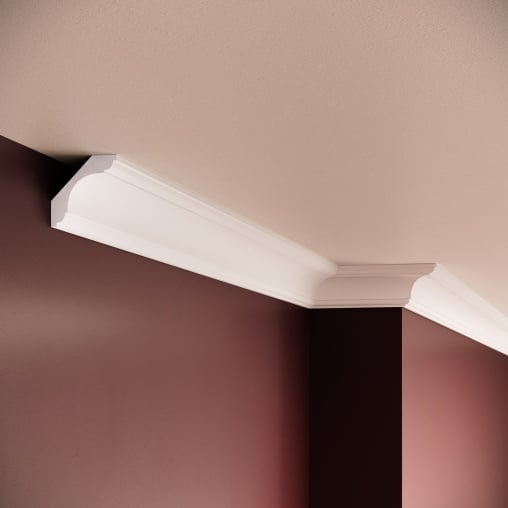 Cornisa decorativa din poliuretan P902 - 4.6x4.6x200 cm