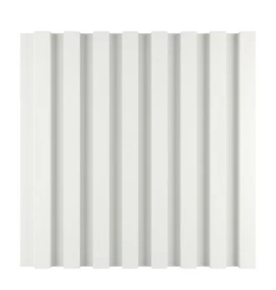 Panou riflaj decorativ 3D din polimer rigid, model Steps - 12x2.1x250 cm