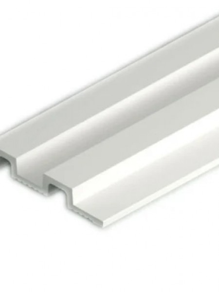 Panou riflaj decorativ 3D din polimer rigid, model Steps - 12x2.1x290 cm