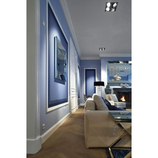 Plinta decorativa din polimer rigid S15 - 13.8x1.7x200 cm