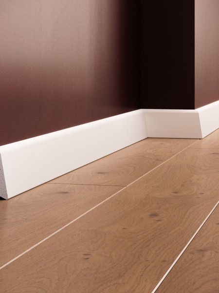 Plinta decorativa din polimer rigid S16 - 5.8x1.8x200 cm