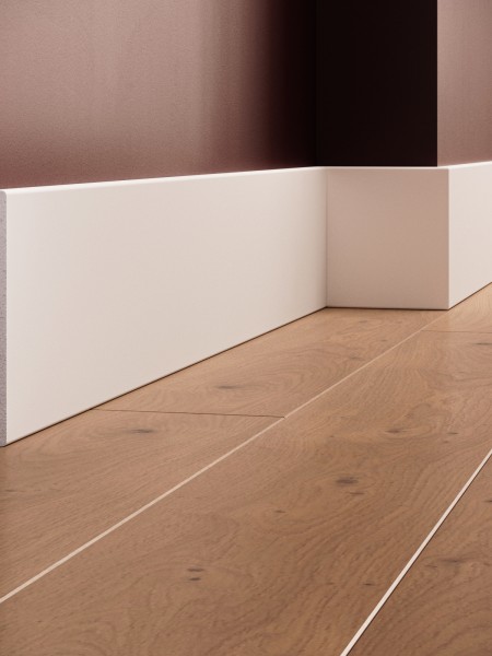 Plinta decorativa din polimer rigid S23 - 13x1.2x200 cm