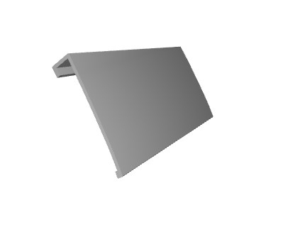 Plinta decorativa din polimer rigid S31 - 10x2.2x200 cm