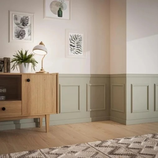 Plinta decorativa din polimer rigid S33 - 8x1.5x200 cm