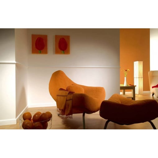 Plinta decorativa din polimer rigid S5 - 8x1.4x200 cm