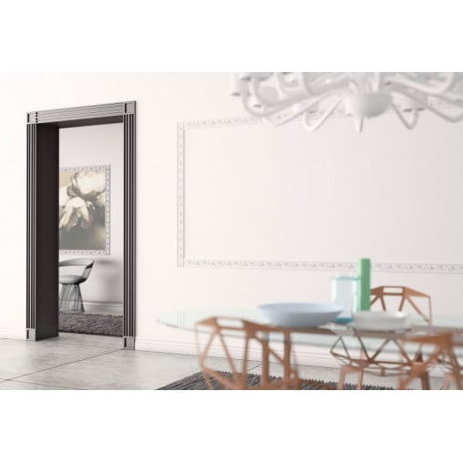 Plinta decorativa din polimer rigid S6 - 9.6x1.3x200 cm