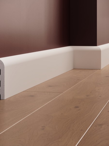 Plinta decorativa din polimer rigid S7 - 9.8x1.9x200 cm