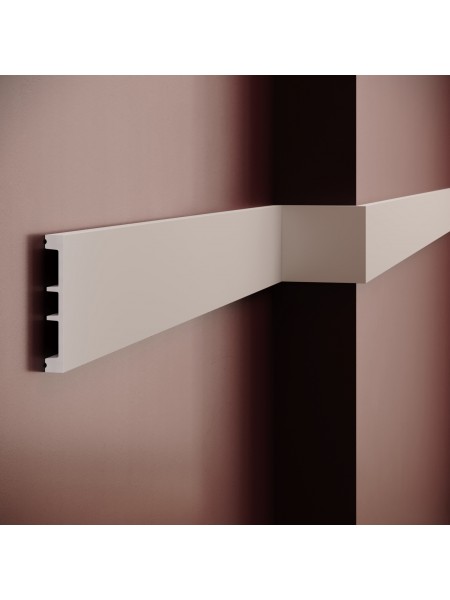 Plinta decorativa din polimer rigid S9 - 10.2x1.6x200 cm