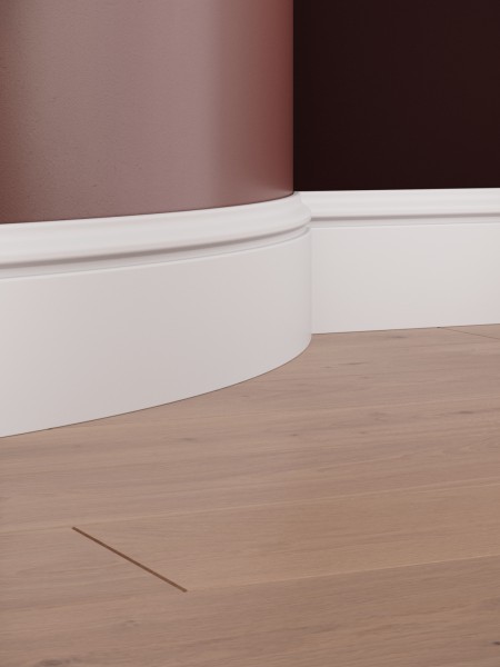 Plinta flexibila din poliuretan S13 - 12x1.5x200 cm