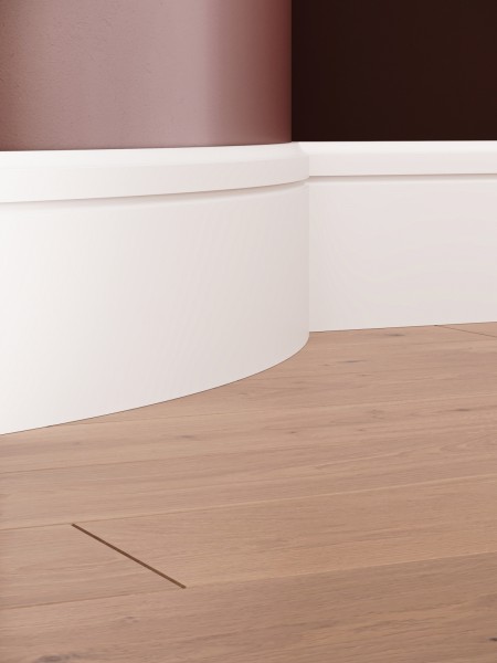 Plinta flexibila din poliuretan S25 - 16x1.6x200 cm