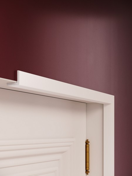 Profil decorativ de colt din polimer rigid B9 - 2.2x2.2x200 cm