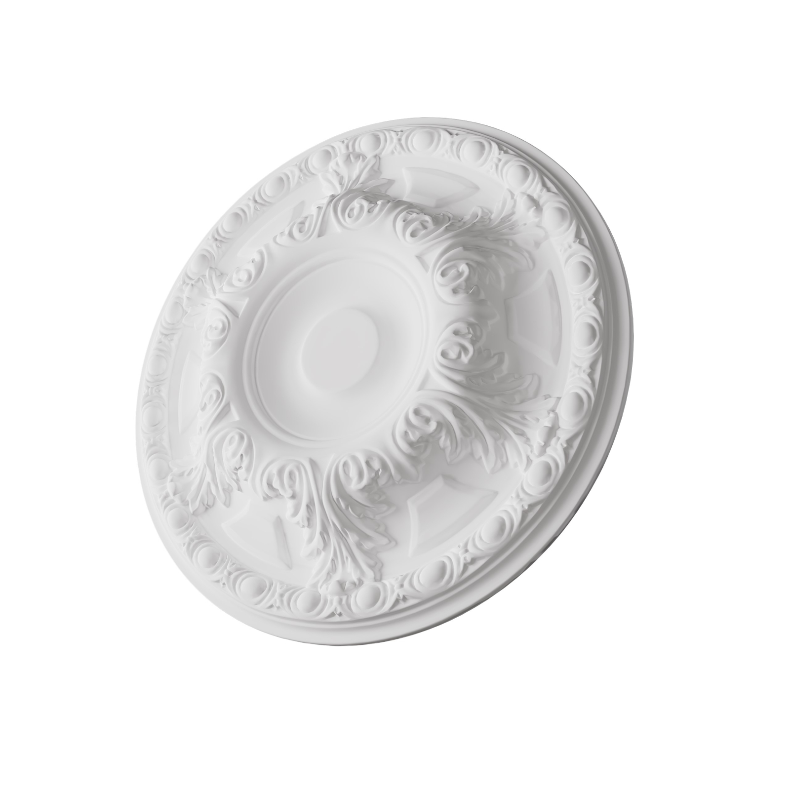 Rozeta decorativa din poliuretan R109 - diametru 49.5 cm