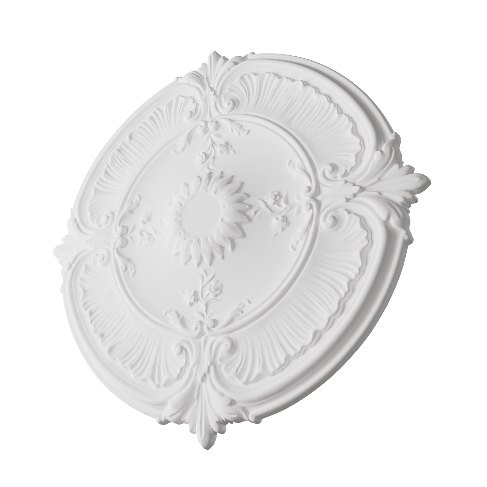 Rozeta decorativa din poliuretan R120 - diametru 77 cm