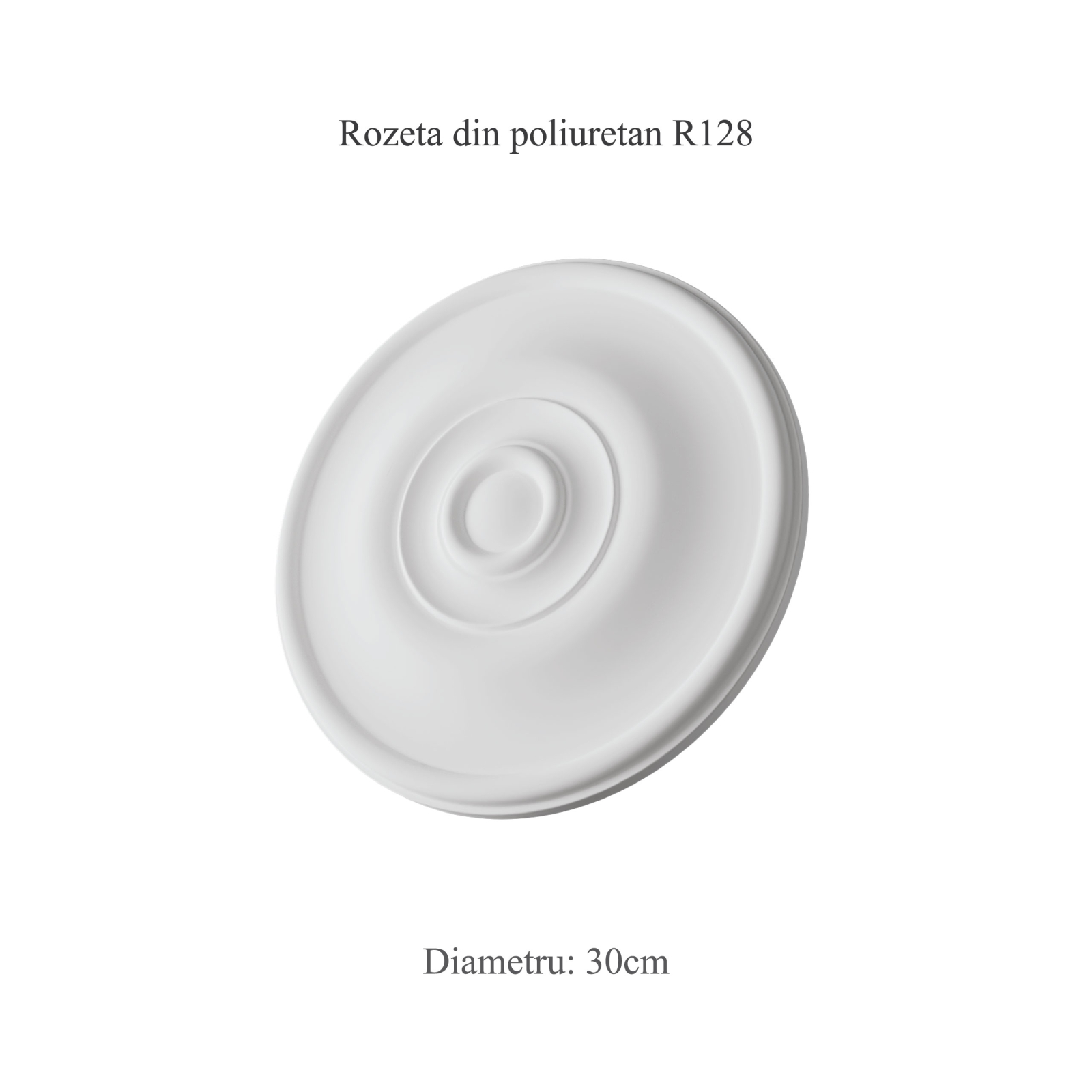 Rozeta decorativa din poliuretan R134 - diametru 40 cm
