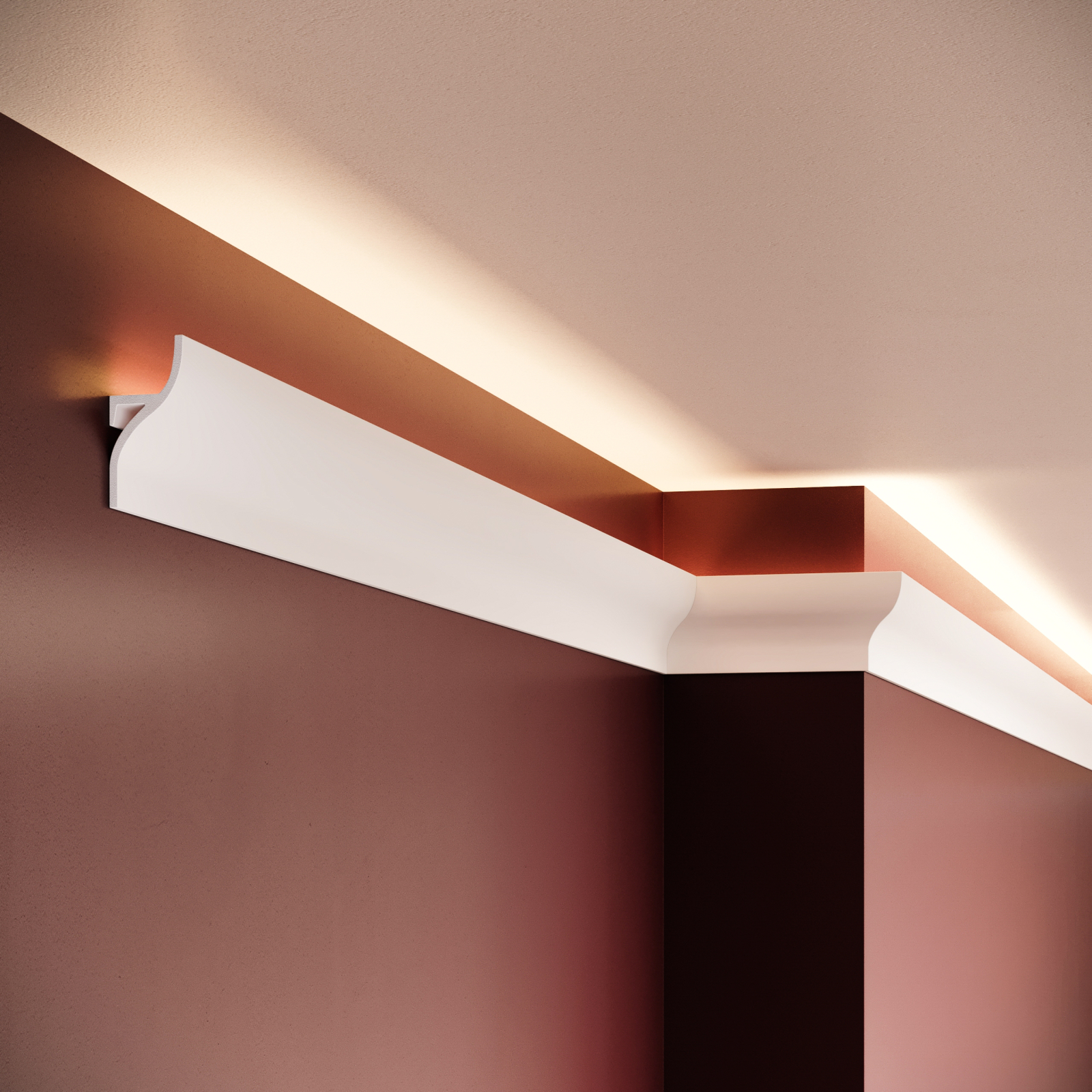 Scafa decorativa din polimer rigid ES10 - 5.2x2.4x200 cm