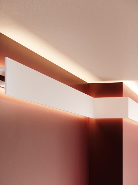 Scafa decorativa din polimer rigid ES11 - 6.8x2.2x200 cm