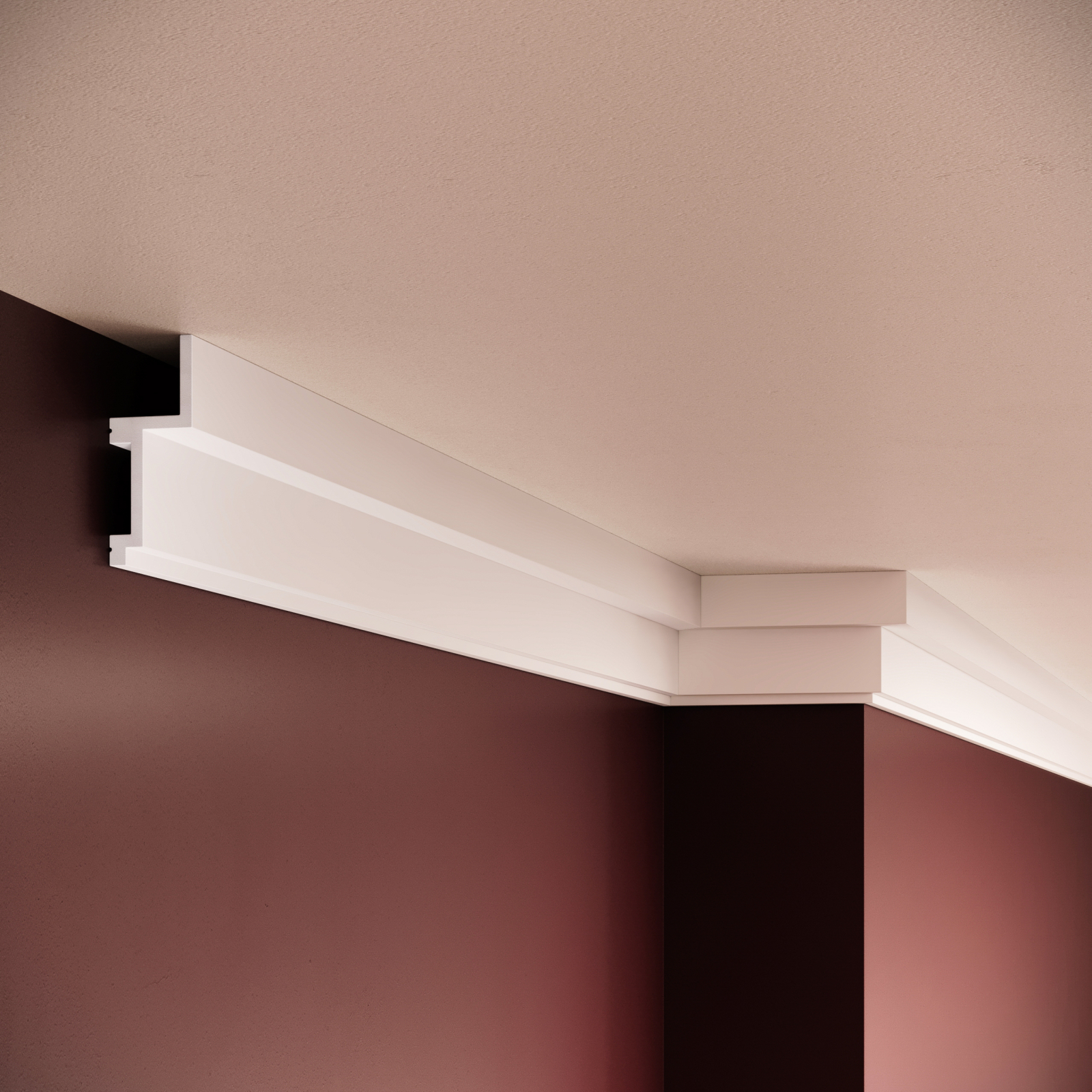 Scafa decorativa din polimer rigid ES12 - 7x2.7x200 cm