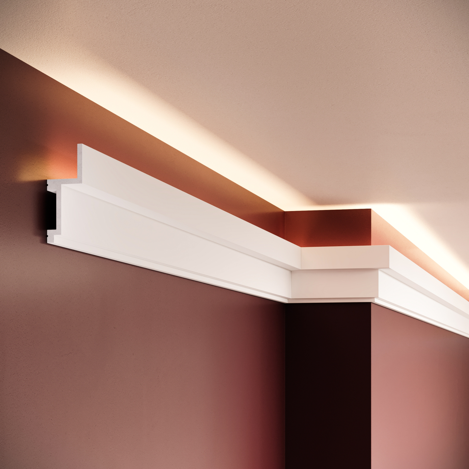 Scafa decorativa din polimer rigid ES12 - 7x2.7x200 cm