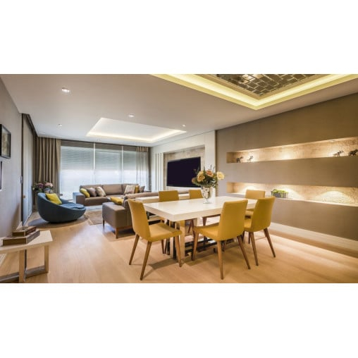 Scafa decorativa din polimer rigid ES2 - 10.2x10.2x200 cm