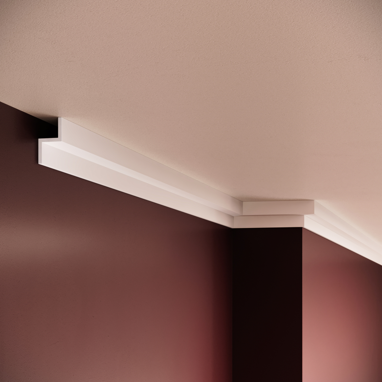 Scafa decorativa din polimer rigid ES3 - 4x2.2x200 cm