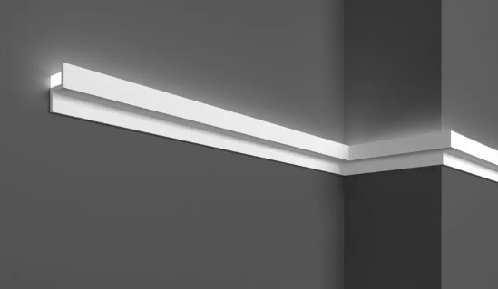 Scafa decorativa din polimer rigid ES3 - 4x2.2x200 cm