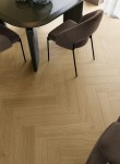 Parchet vinil SPC Stejar Cream Herringbone