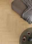 Parchet vinil SPC Stejar Cream Herringbone