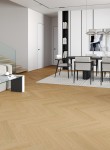 Parchet vinil SPC Stejar Cream Herringbone