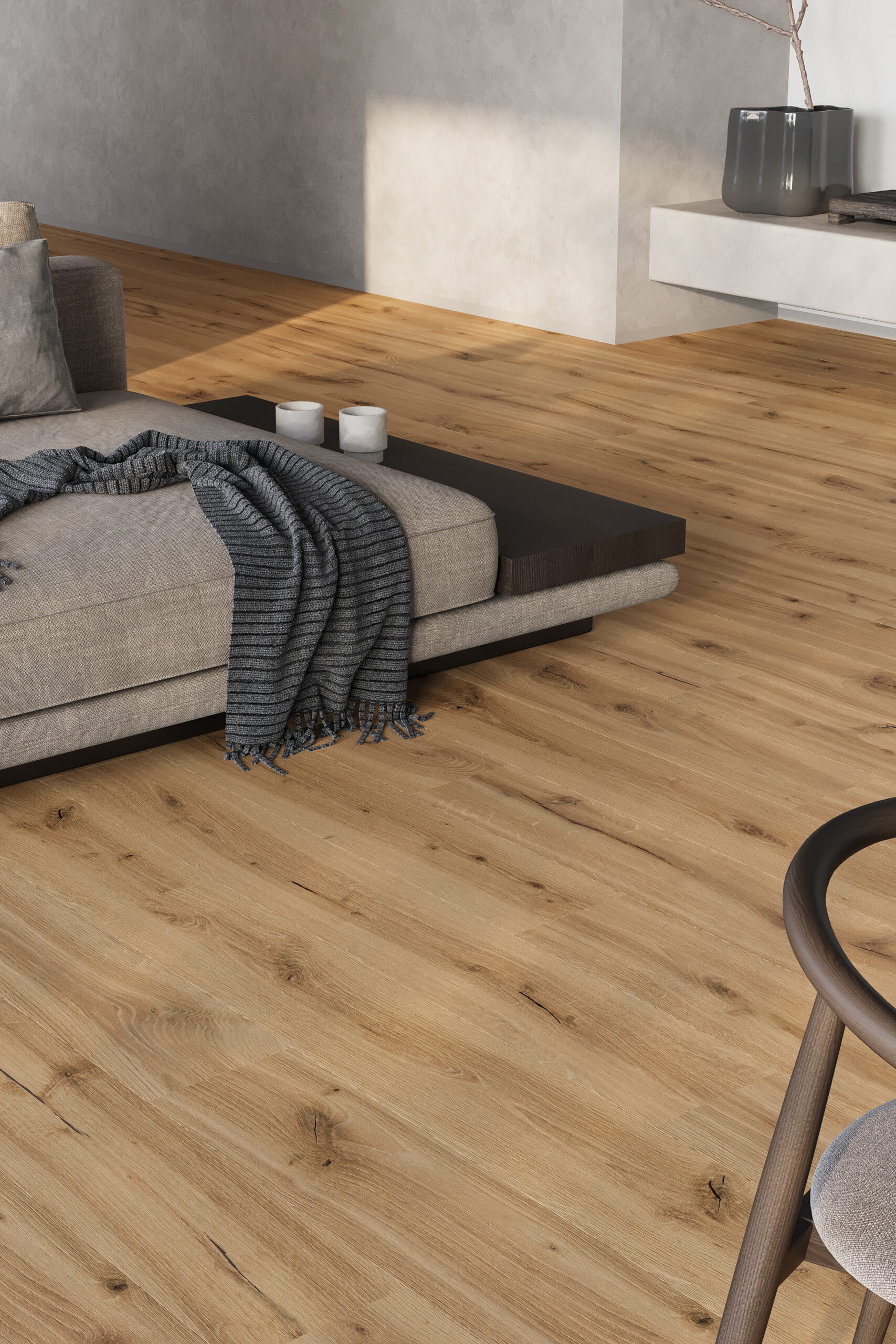 Parchet vinil SPC Stejar Amber