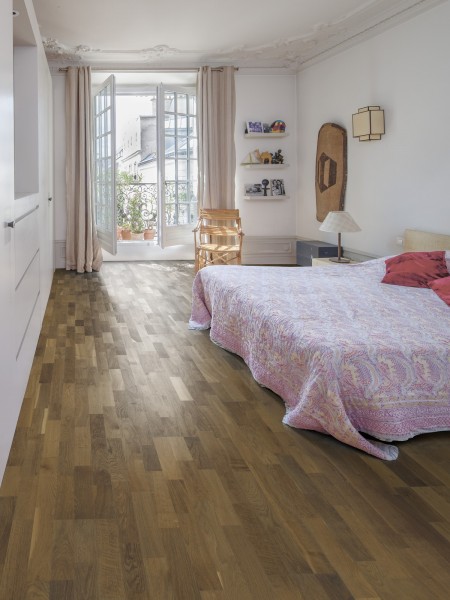 Parchet triplustratificat Stejar Smoke